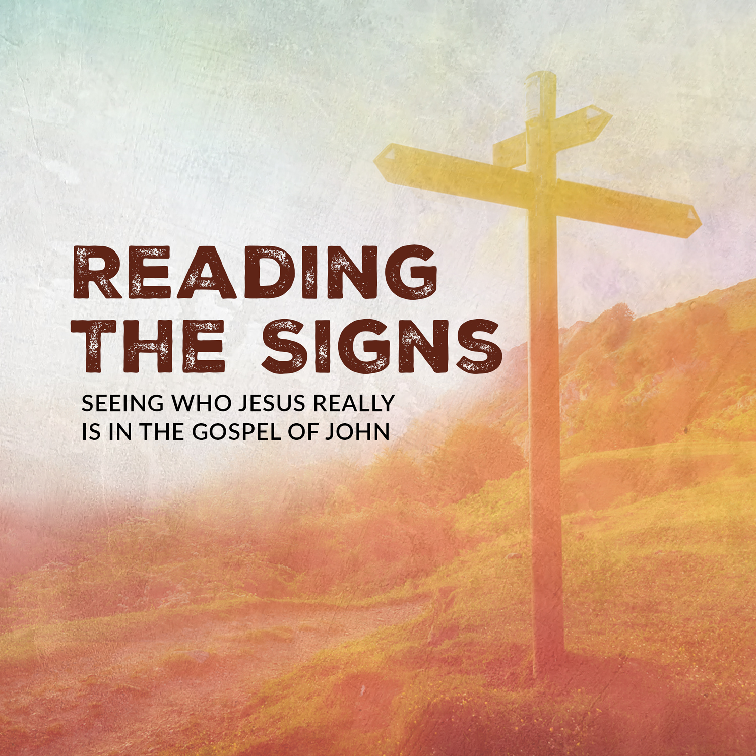 Reading the Signs sermon series artwork