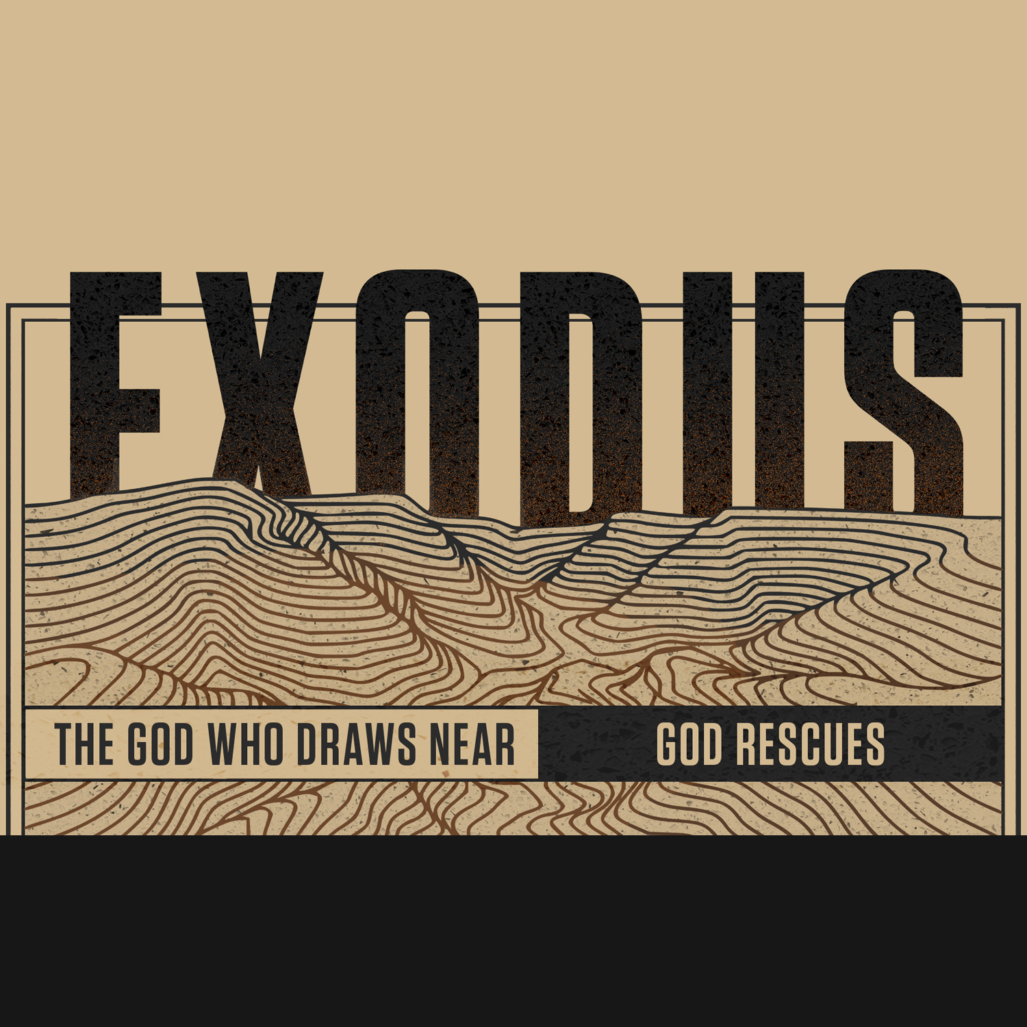 Exodus sermon series artwork